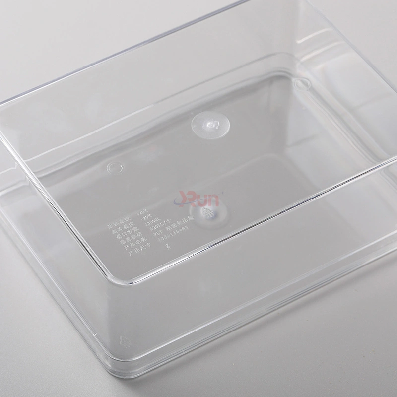 We offer bulk plastic packaging for bulk products that fits within our plastic cake box designs, creating versatile Custom containers for snacks with high-visibility transparent packaging.